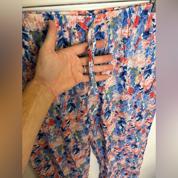 Cabernet by Sleep sense Pajama Pants  XL Floral 100% Cotton Pull on Comfortable - Picture 5 of 12